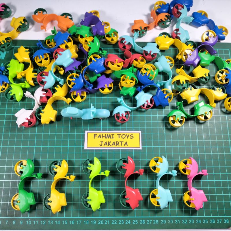 100pcs MAINAN MOTOR VESPA MINI vespa kecil vespa warna mainan motor motoran