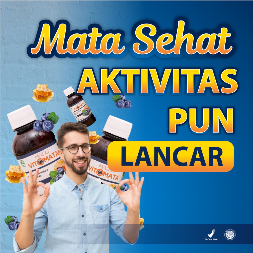 Obat Mata Minus Madu Vitomata Obat Herbal Mata Mines Mata Merah Berair katarak Glukoma