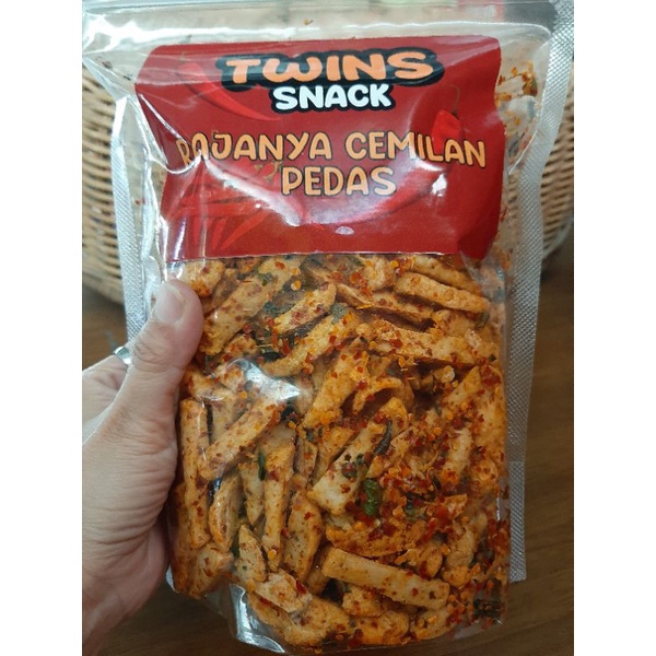 

Basreng 500 gram/Basreng Pedas/Ekstra Pedas dan Original Daun Jeruk Super kriuk