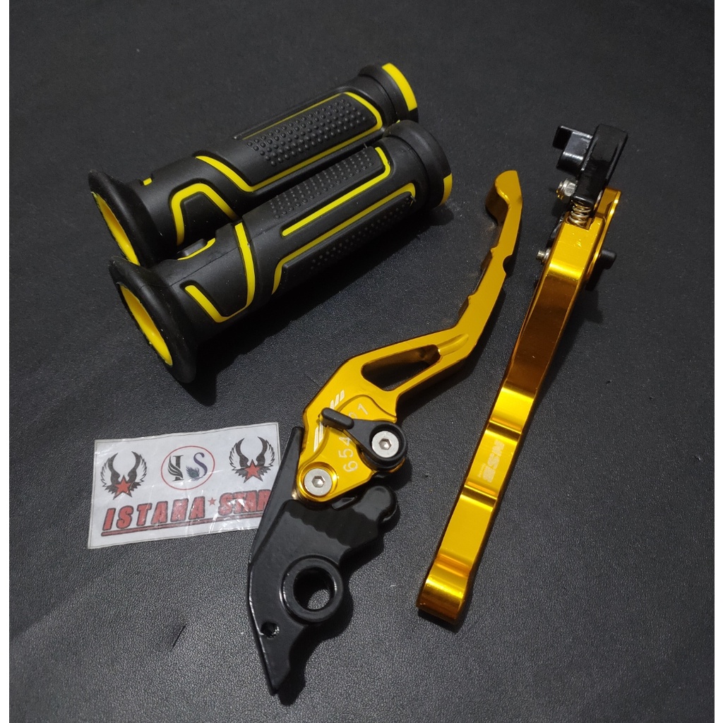 Handle Rem Honda Vario 150 plud Handgrip Full CNC. Paket Handle rem Honda Vario 125/150 Combi break. Vario CBS