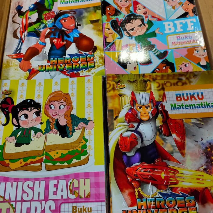 

Buku Tulis Matematika 38 Sampul Motif