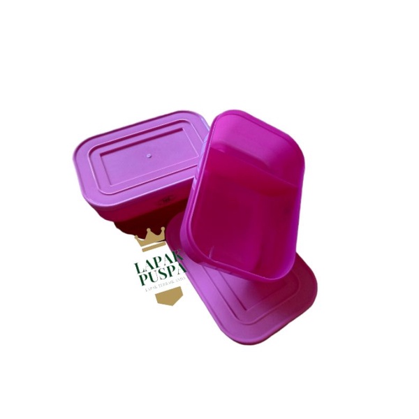 tepak wadah makan bekal nasi sekat 2 ruang ns