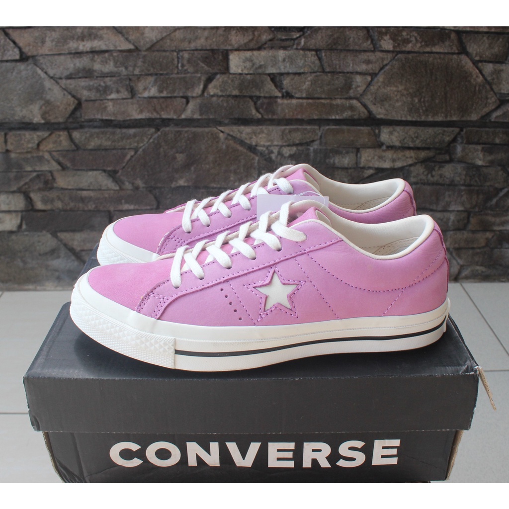 Converse Original One Star Leather Fuchsia Pink Ox