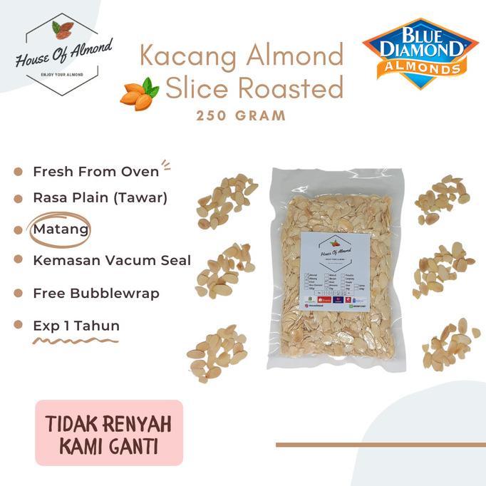 

SALE Kacang Almond Slice Panggang (roasted/oven) 250gr/MAKANAN KERING KILOAN/MAKANAN KERING PEDAS/ABON GRANDVILLE/ABON MPASI/ABON KARWATI/ABON RATU/KERUPUK PALEMBANG/KERUPUK JENGKOL/KERUPUK PEDAS/BAWANG GORENG BREBES/BAWANG GORENG 1KG/BAWANG SORENG ASLI