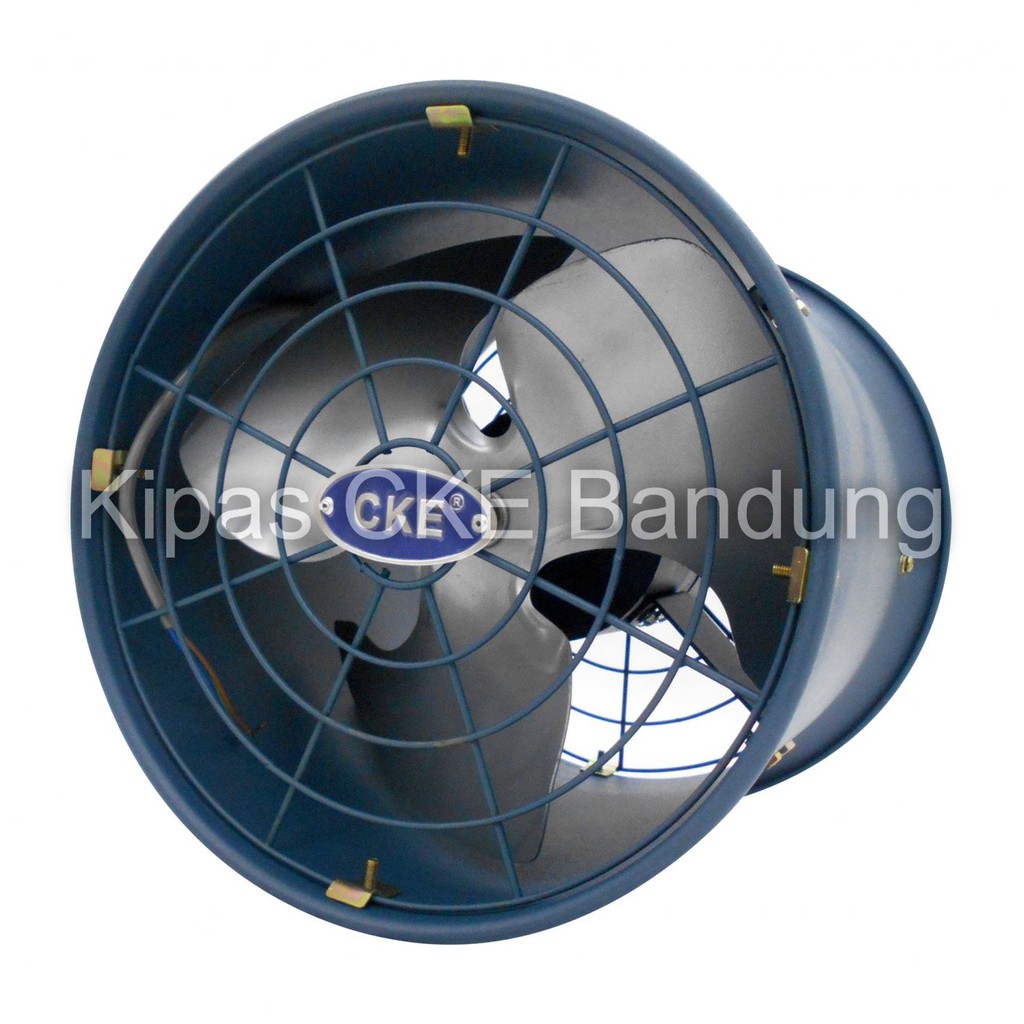 Fan Drum Low Noise CKE 12 inch 220 Volt DFL-EX12/1-YL Blower Tabung Pabrik Resto Gudang Cafe Gedung