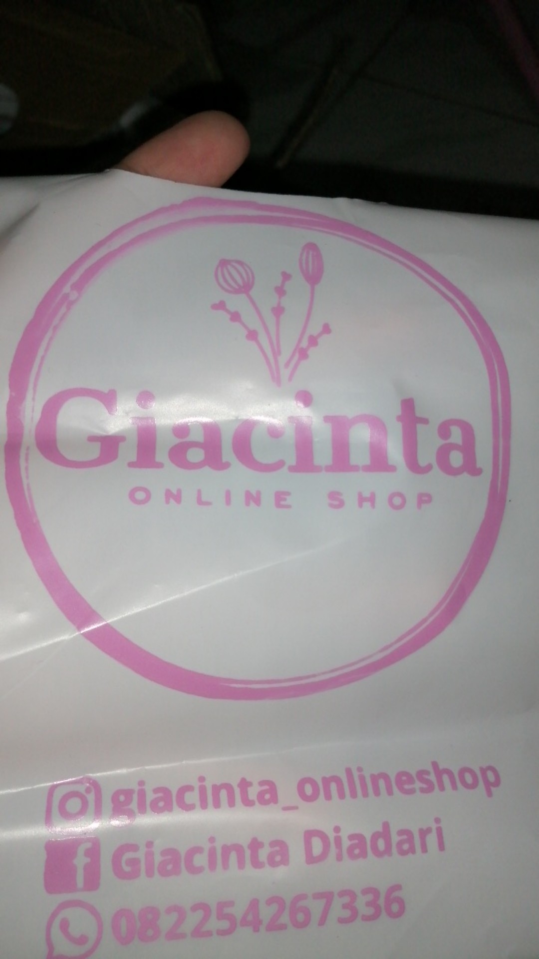 Plastik Plong Hd  Sablon  20x30 Gratis Desain