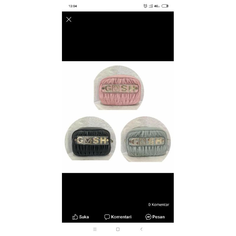 Tas gosh bantal terbaru