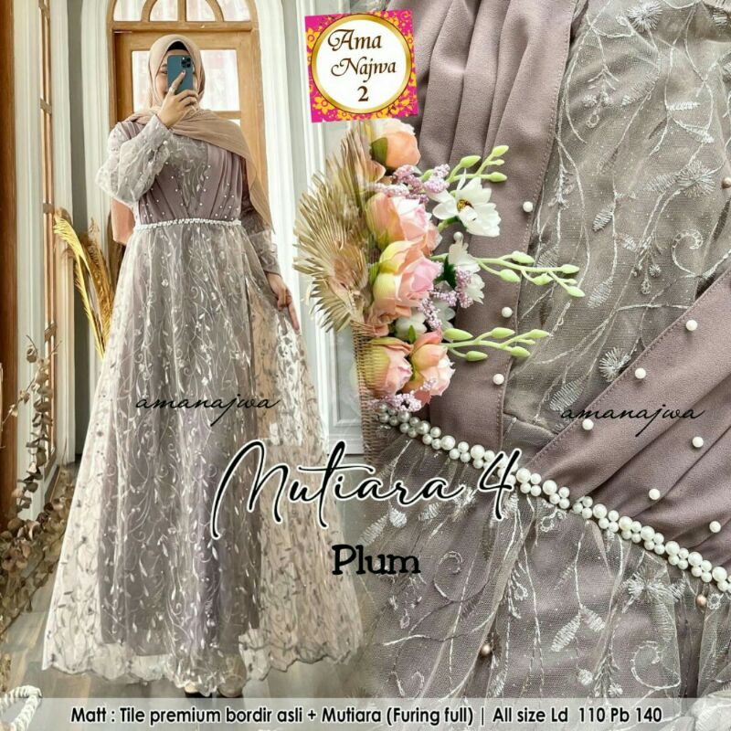 MUTIARA Dress Ory by Ama Najwa