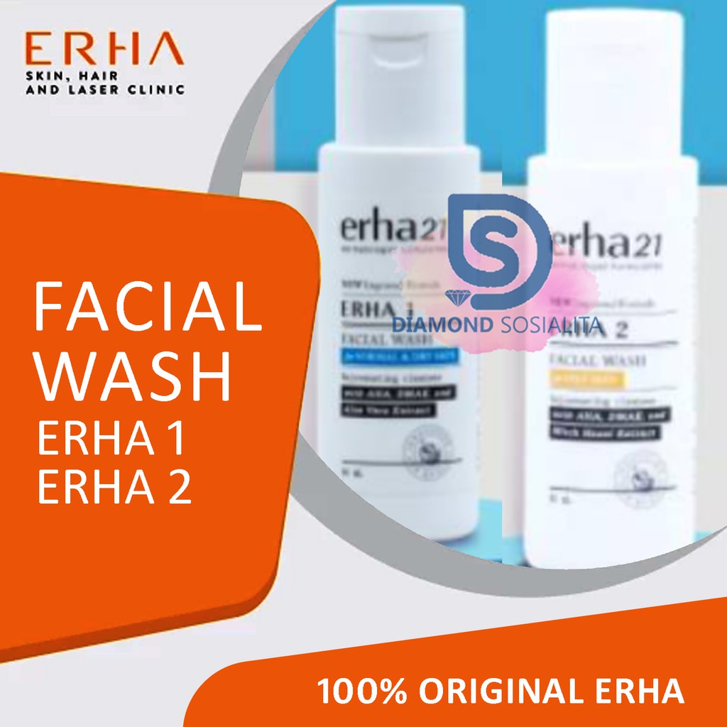 ERHA Facial Wash ERHA 1 / ERHA 2