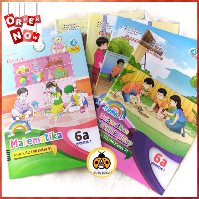 Paket LKS Cemara Kelas 6 SD/MI Tema 1,2,3,4,5 + LKS Matematika - CV. Putra Nugraha