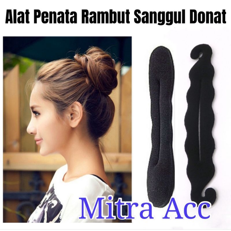 Alat Sanggul Rambut Hardini Hair Bunds Cepol Donat Kait Untuk Menata Gaya Rambut