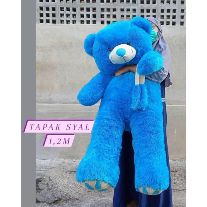 beoneka teddy bear syal telapak 1,2 meter