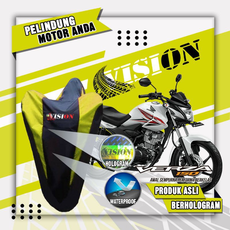 Penutup motor Verza Sarung motor Verza Cover motor Verza Selimut motor Verza waterproof