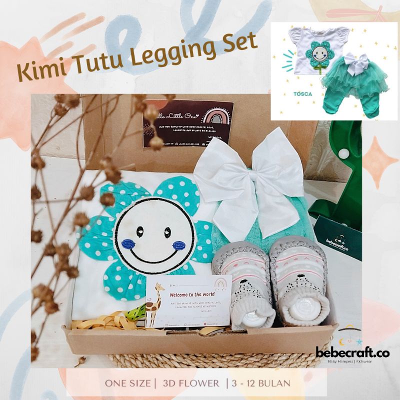 bebecraft - CANDY Baby Gift Set Hampers Baby Semarang Set Bayi Newborn Kado Lahiran Semarang Baju Bayi Premium-Kimi Tosca