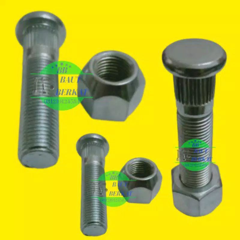 baut roda katana panjang / sparepart mobil otomotif baut roda panjang baut panjang