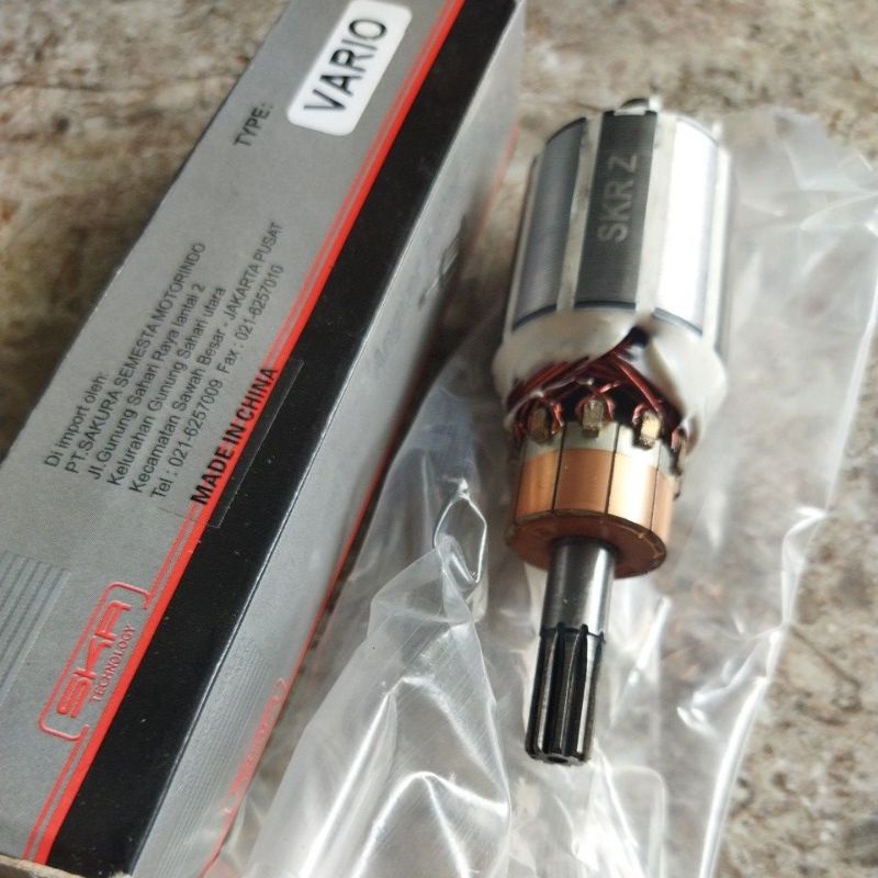 Rotor angker dinamo stater Vario