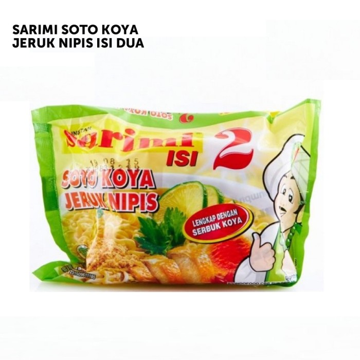 

Sarimi Isi 2 Rasa Soto Koya Jeruk Nipis 112 gr