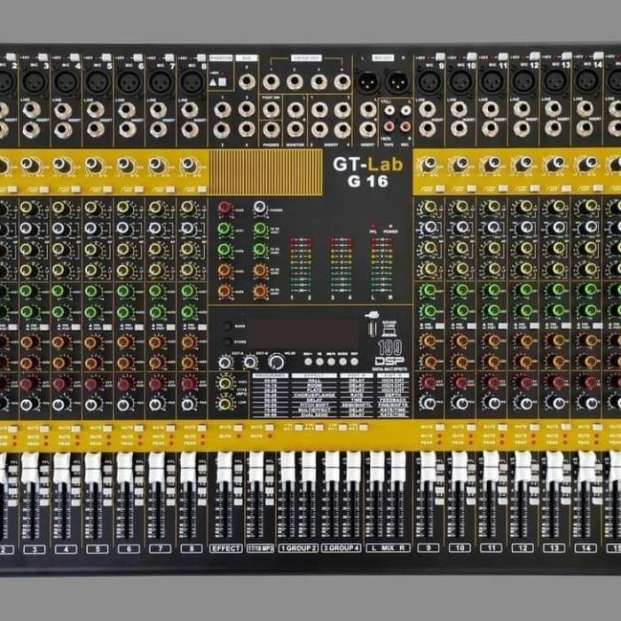 Mixer Audio Gt Lab G 16 Bl - G 16Bl 16 Channel By Rdw Profesional New