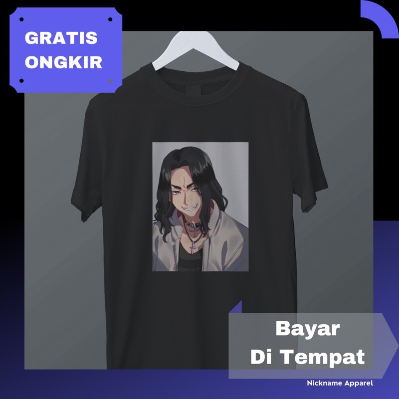 Kaos Anime Tokyo Revengers Baji keisuke Kaos Tokyo Kaos Anime Tokyo Revengers Baji keisuke Kaos Tokyo