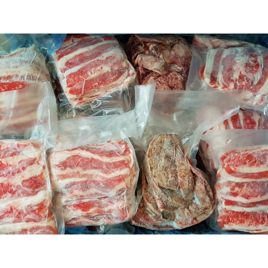 

Slice Beef Fat 1 Kg Premium Frozen Food Daging Sapi Dengan Lemak