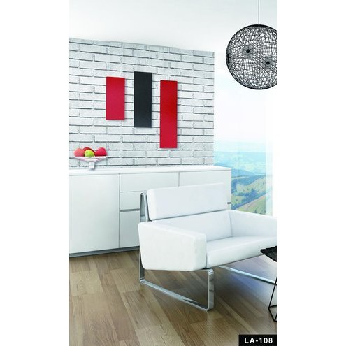 wallpaper batu bata putih dan merah