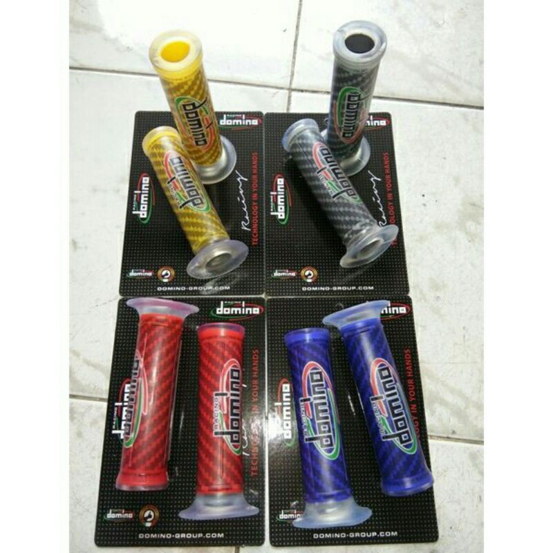 HANDGRIP DOMINO KARBON UNTUK SEMUA MOTOR