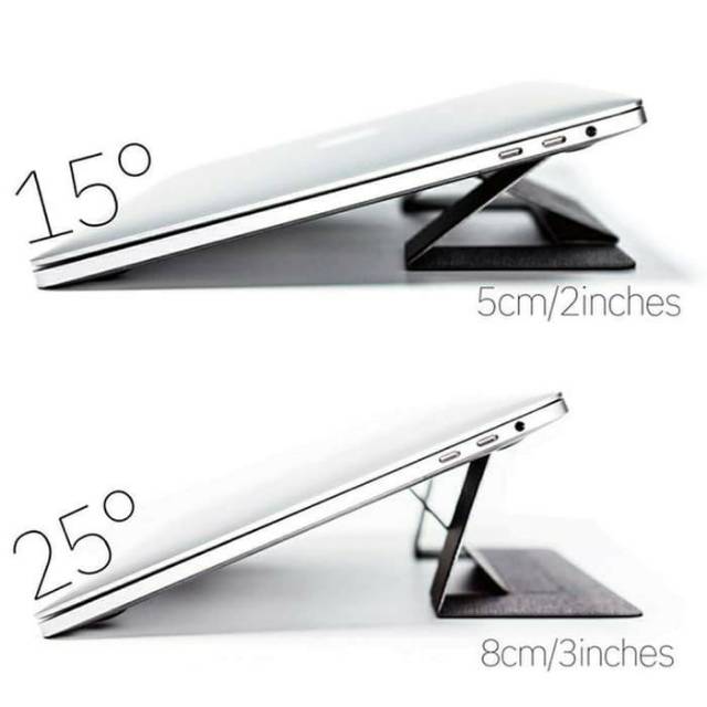 Laptop Stand Holder Slim Foldable Ultra Tipis