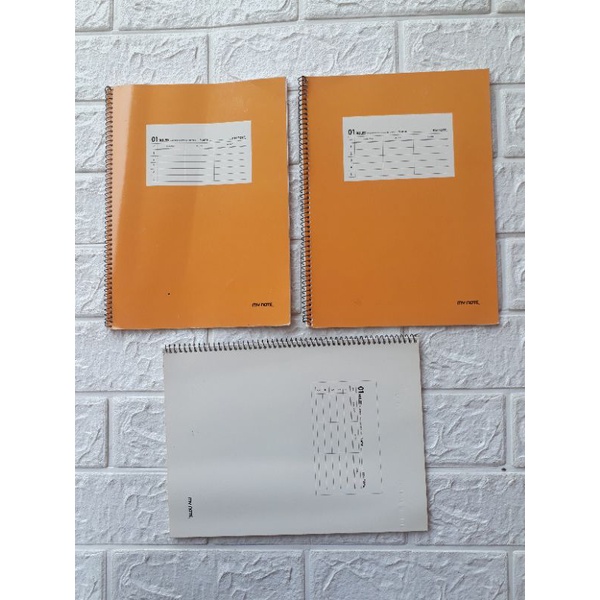 

BUY 2 GET 1 FREE Buku Tulis Open House Notebook Korea B5 Ring