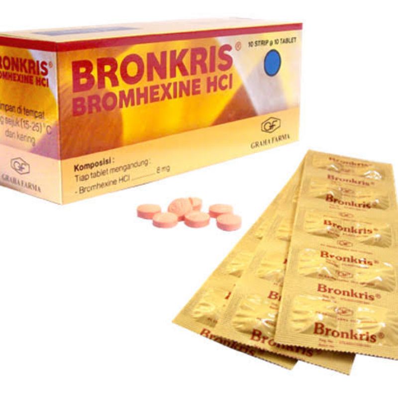 Bronkris/ Obat Batuk/ Batuk Berdahak/ Batuk Flu