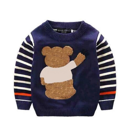  Baju  Anak  Unisex rajut  halus Bear Kids Shopee Indonesia