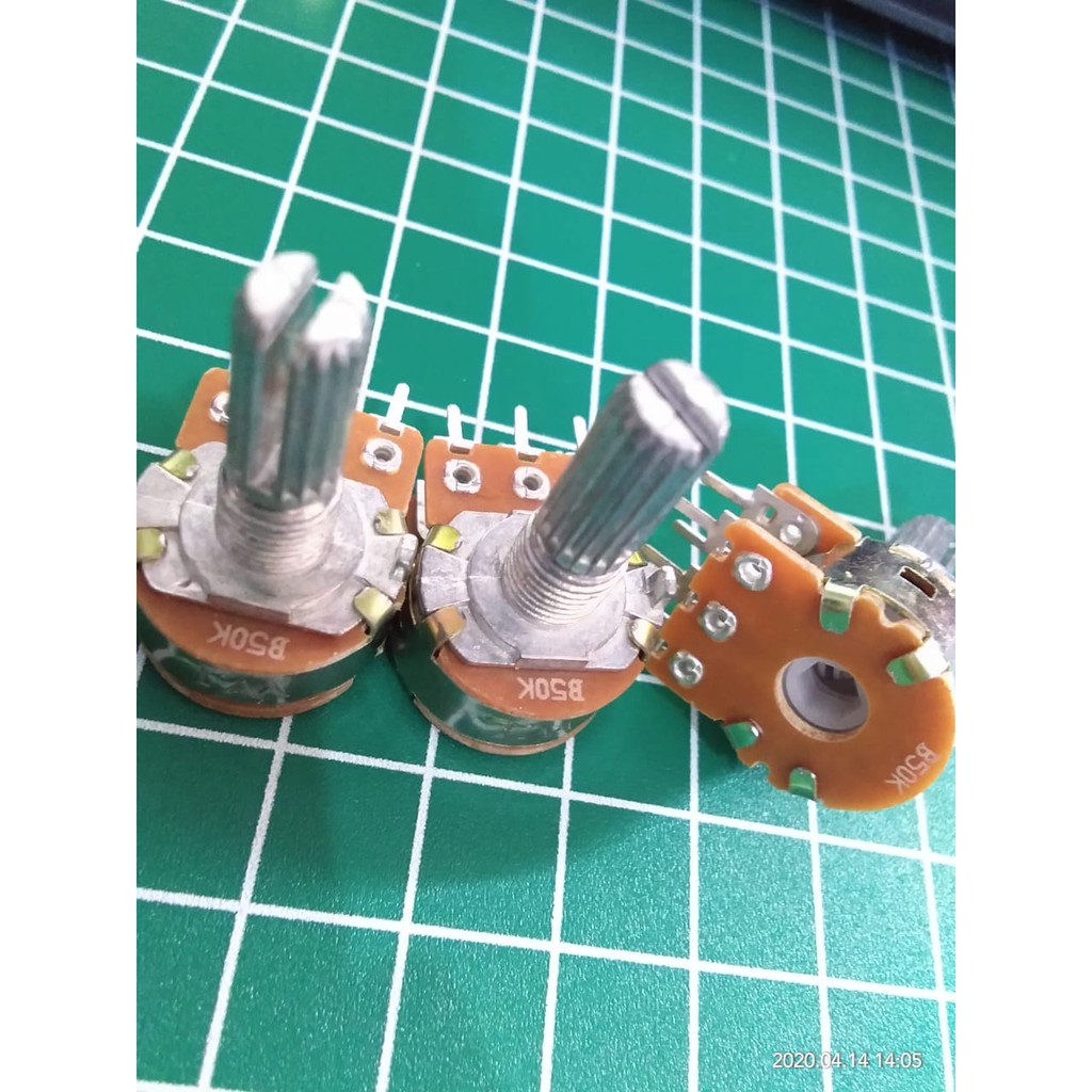 [PAS-9026] POTENTIOMETER POTENSIOMETER 50K STEREO MURAH TANPA CT