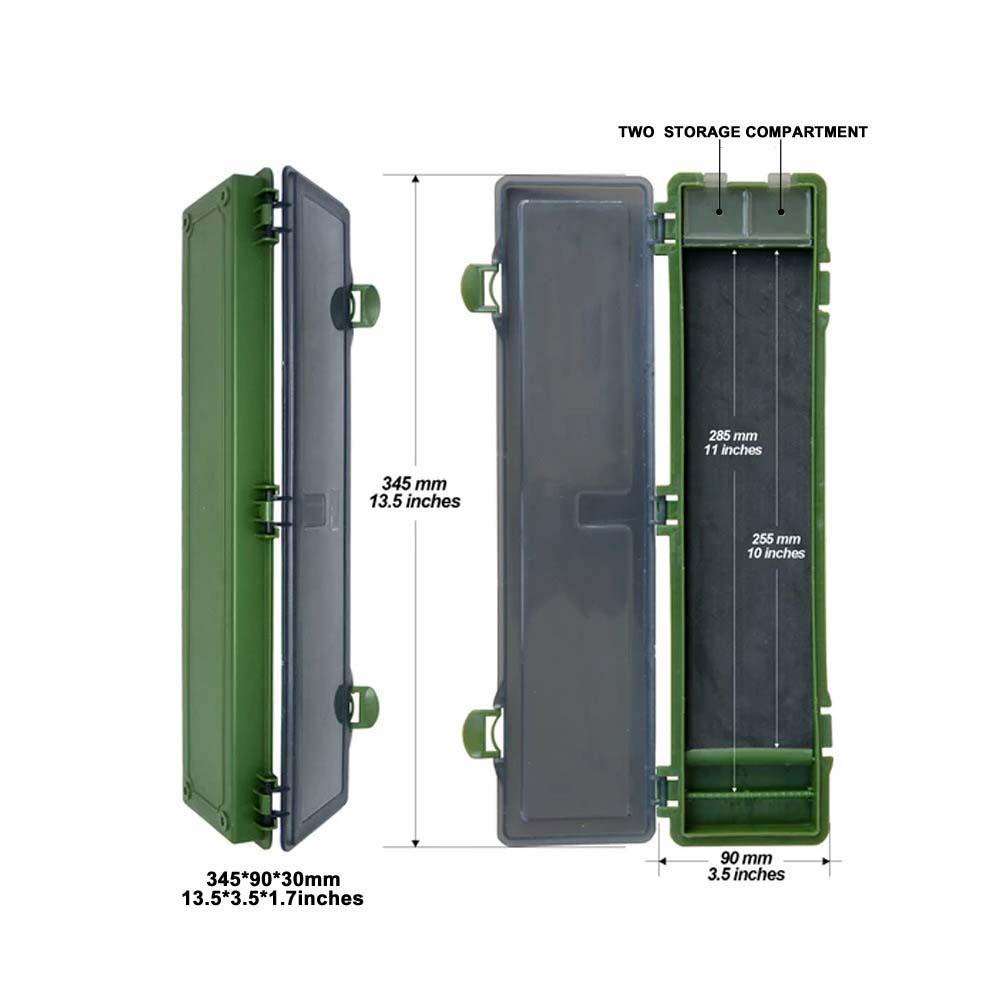 Agustinina Kotak Pancing Fishline Hair Rig Tahan Lama Fishing Tackle Box Aksesoris Pancing Lure Storage Box Umpan Wadah Umpan Case