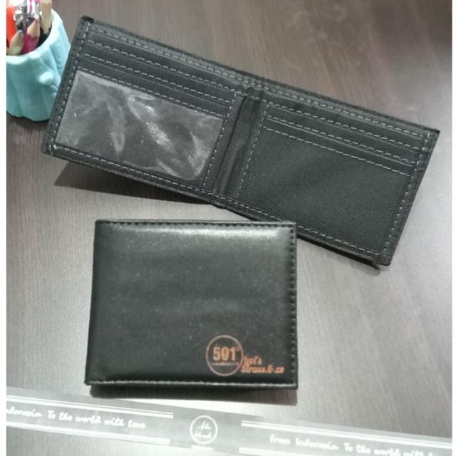 DOMPET BAGUS TAPI MURAH‼️[grosir tersedia] bahan kulit PU lokal model lipat dua dari anton hilmanto #dompet #dompetpria #dompetkeren #shopee1010