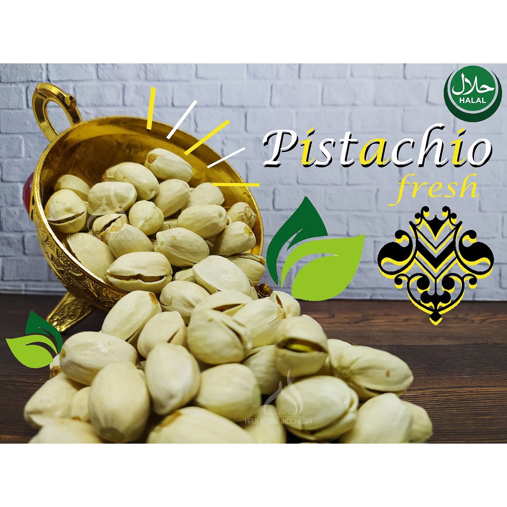 

Kacang Pistachio Panggang 1kg Oleh Oleh Haji