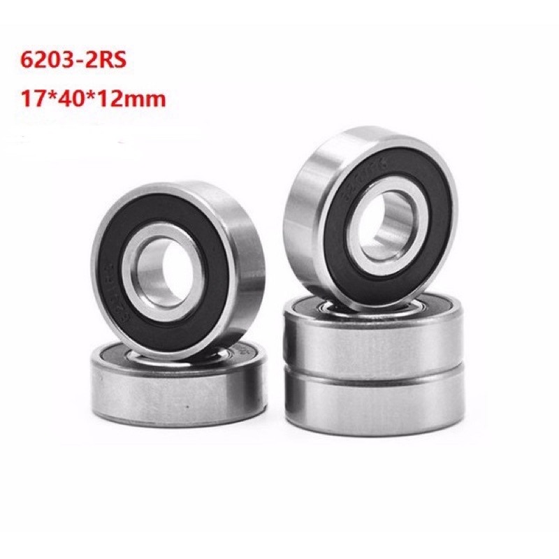 Ball Bearing 6203 2RS Sealed Laher 17x40x12 mm