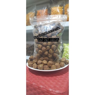 

snack ball cokelat rasa ciki cokelat 160 gram