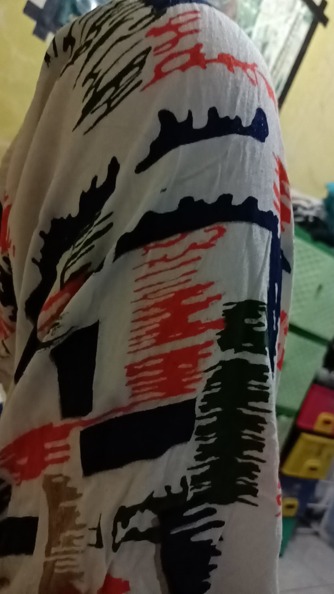 024 Risna Batik Hrb026 Kenongo Hem Kemeja Batik Pria Lengan Pendek  Katun Primis Halus M L Xl