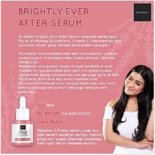 SCARLETT WHITENING SERUM ACNE // BRIGHTLY EVER AFTER SCARLET