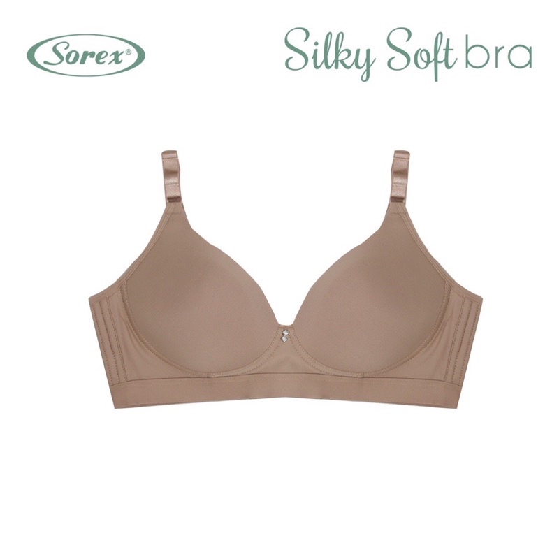 Sorex Bra Cup Besar Tanpa Kawat Busa Kait 3 Setara Cup B-C Silky Soft Bra Harian BH 9814 / Pakaian Dalam - BRA WANITA