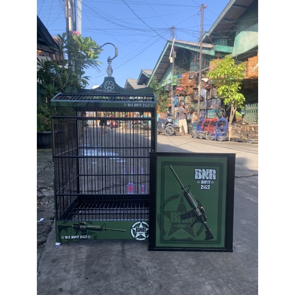 SANGKAR KANDANG KOTAK BNR ARMY NO 2