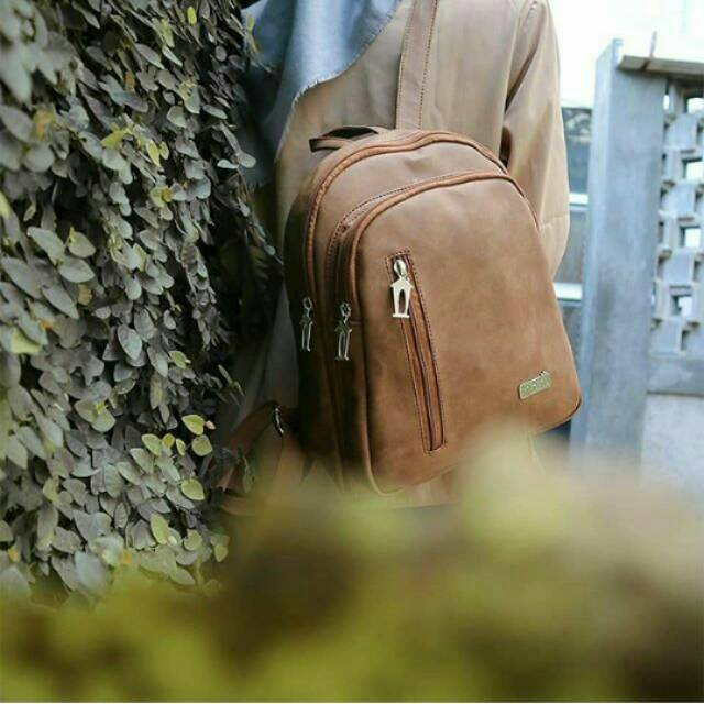 Tas Ransel Theona Tan Rumah Warna