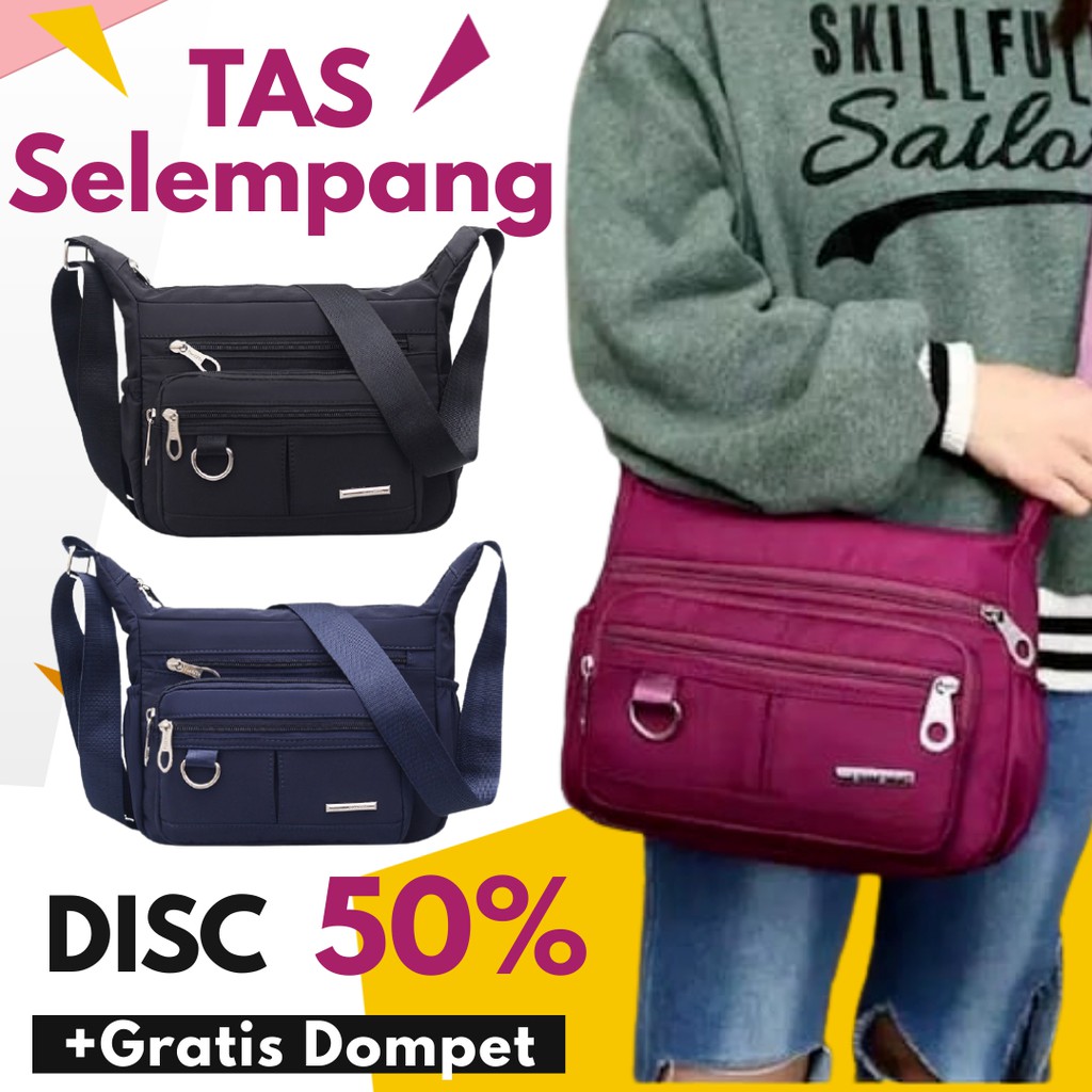 Tas Selempang NL2621 Multifungsi Tas Fashion