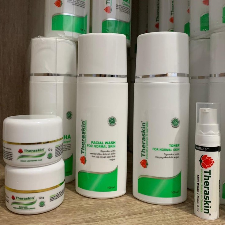 Theraskin teraskin paket glow isi 5 / theraskin normal glowing / theraskin glowing