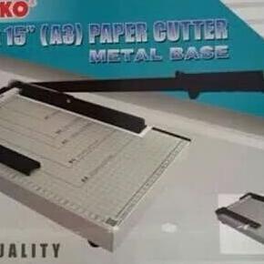 

Menakjubkan Paper Cutter/Trimming Paper/Alat Potong Kertas Karton F4 Kenko Bergaransi