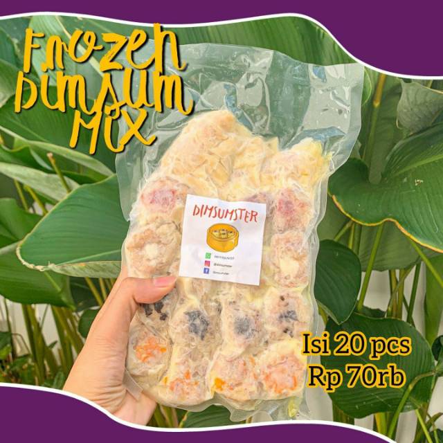 

FROZEN DIMSUM MIX (5 RASA) ISI 20 PCS