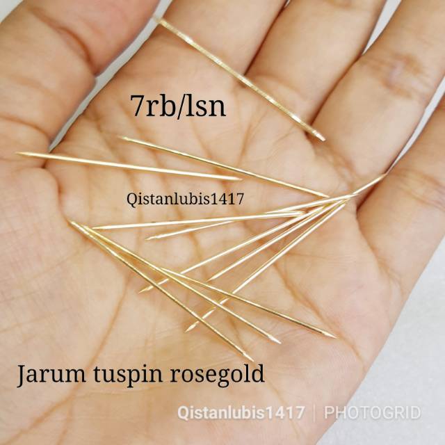 Jarum tuspin 2sisi 12pcs/1lsn