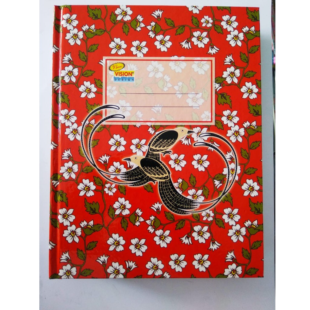 

HARDCOVER BUKU KWARTO SAMPUL BATIK ISI 50