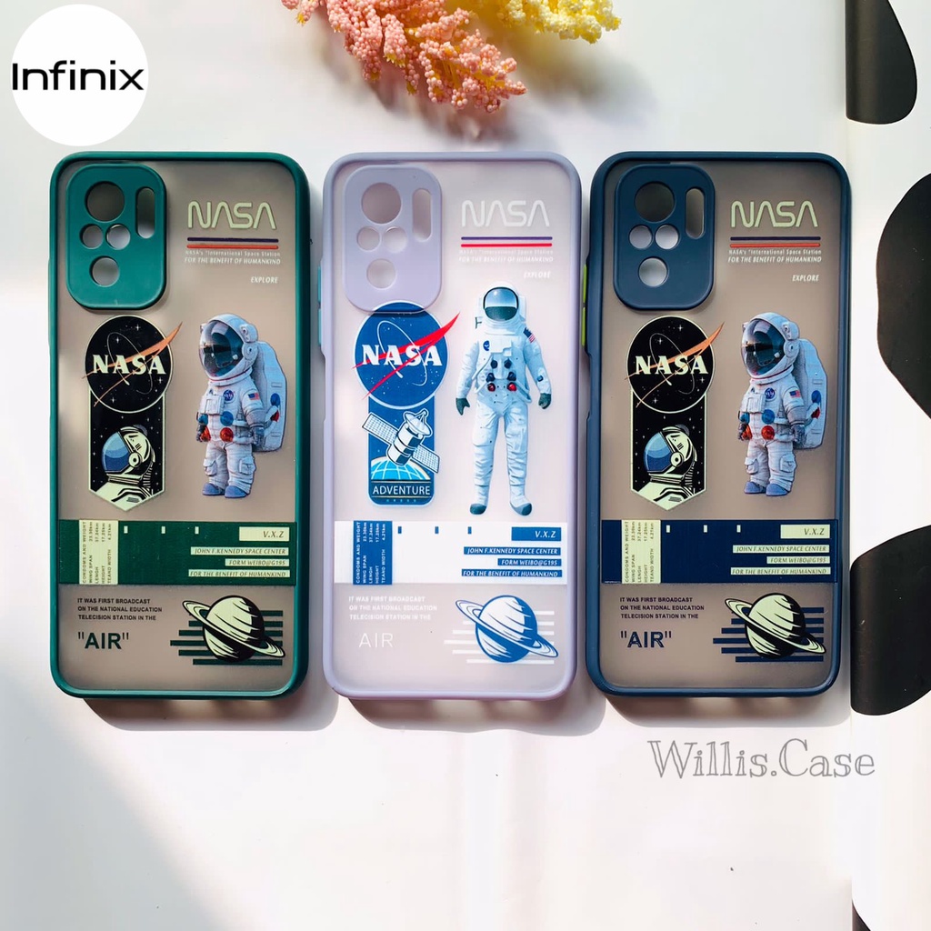 Case nasa Hybrid Pelindung Hp Infinix Hot 10 S Note 8