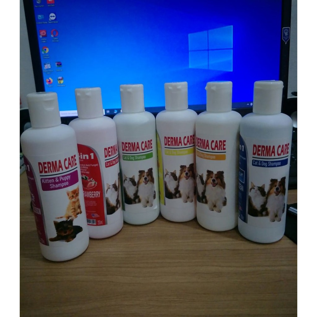 Shampoo Derma Care 250 ML Untuk Kucing Dan Anjing Anti Kutu Jamur