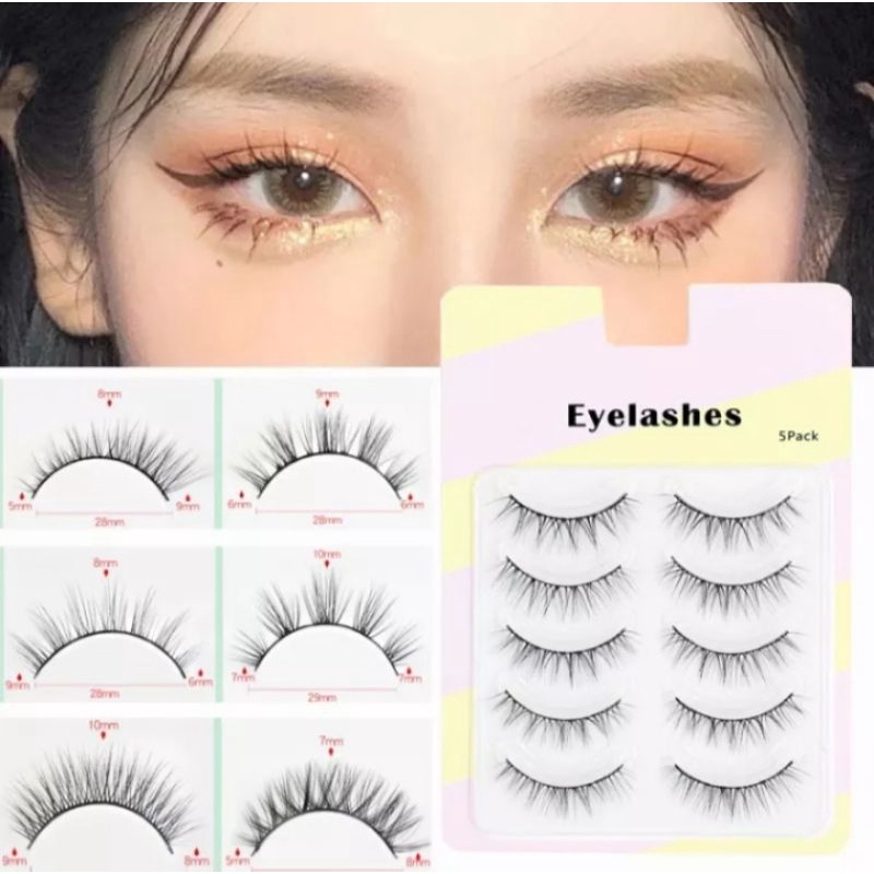 bulu mata 3D allen rain douyin fake eyelashes
